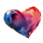Cheryl Daniel, Psychic Medium Logo Heart